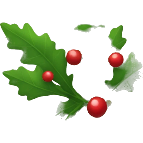 Mistletoe emoji