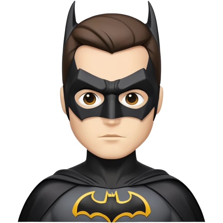 Person wearing a 60s Batman costume  emoji