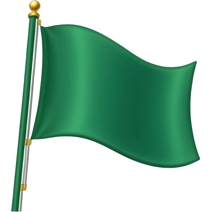 Green flag emoji