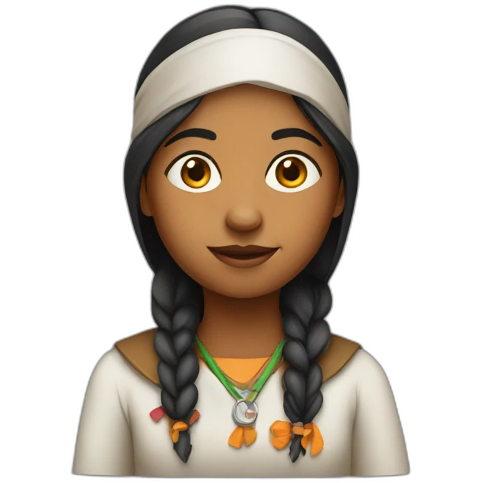 Researcher indian girl emoji