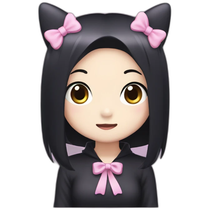 kuromi sanrio emoji