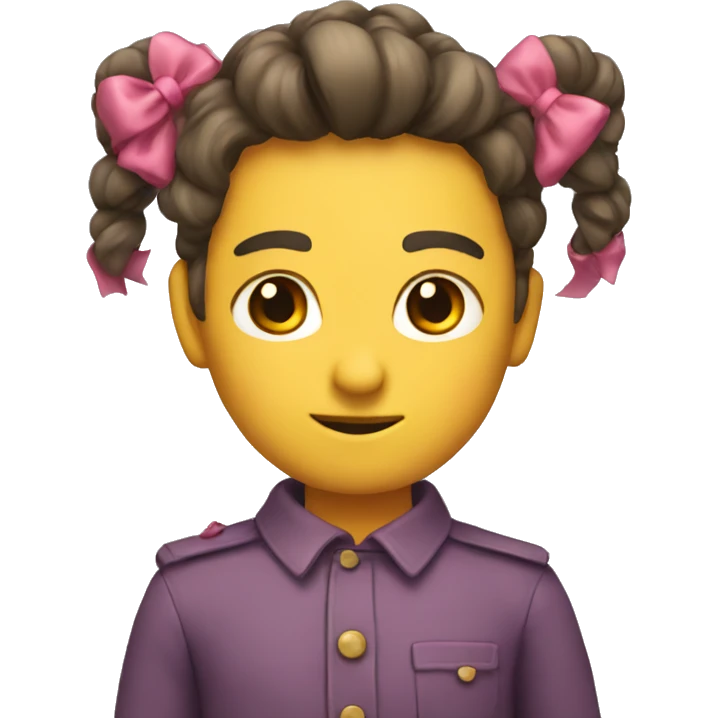 A bow emoji