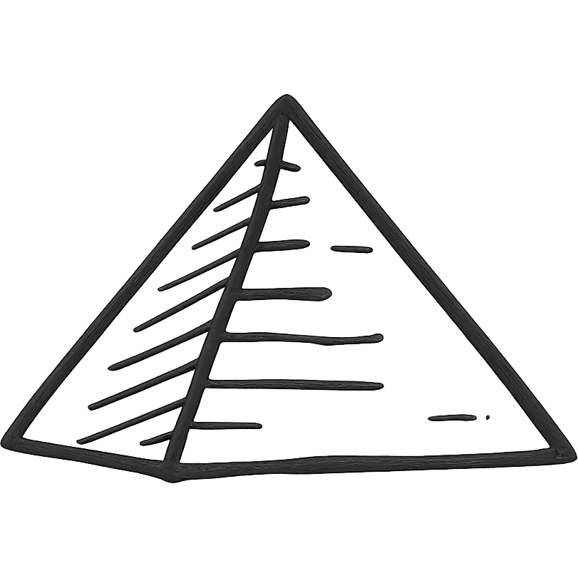Egyptian pyramid emoji
