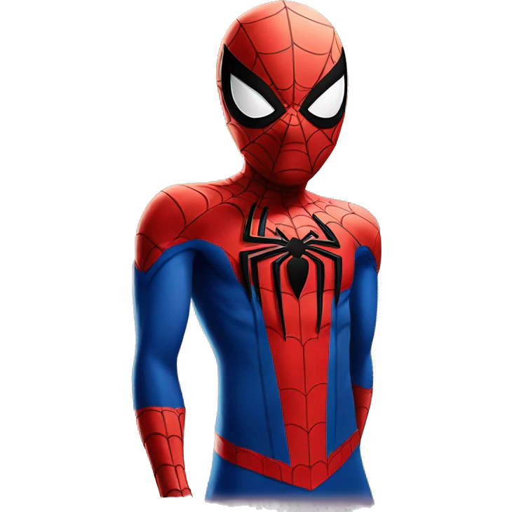 Corazón spider man emoji