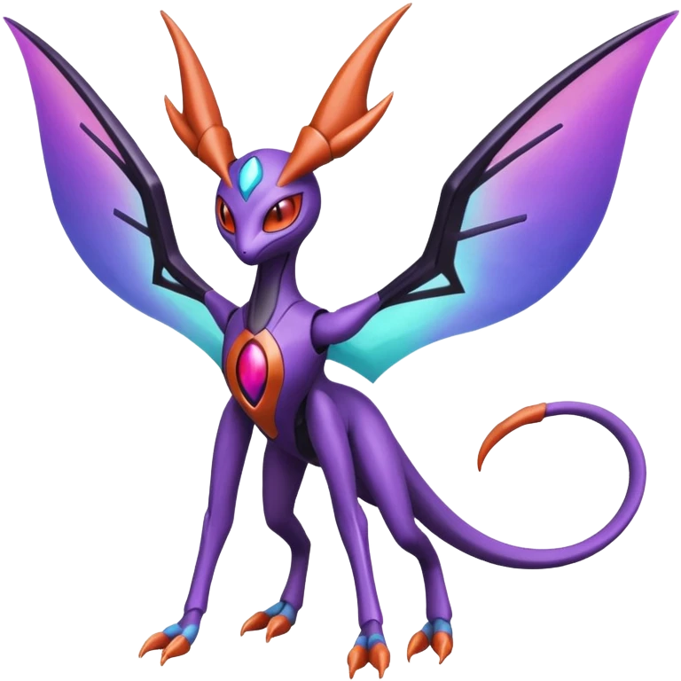 Deoxys-Lunala-Noivern-Fakémon-hybrid-creature (full body)  emoji