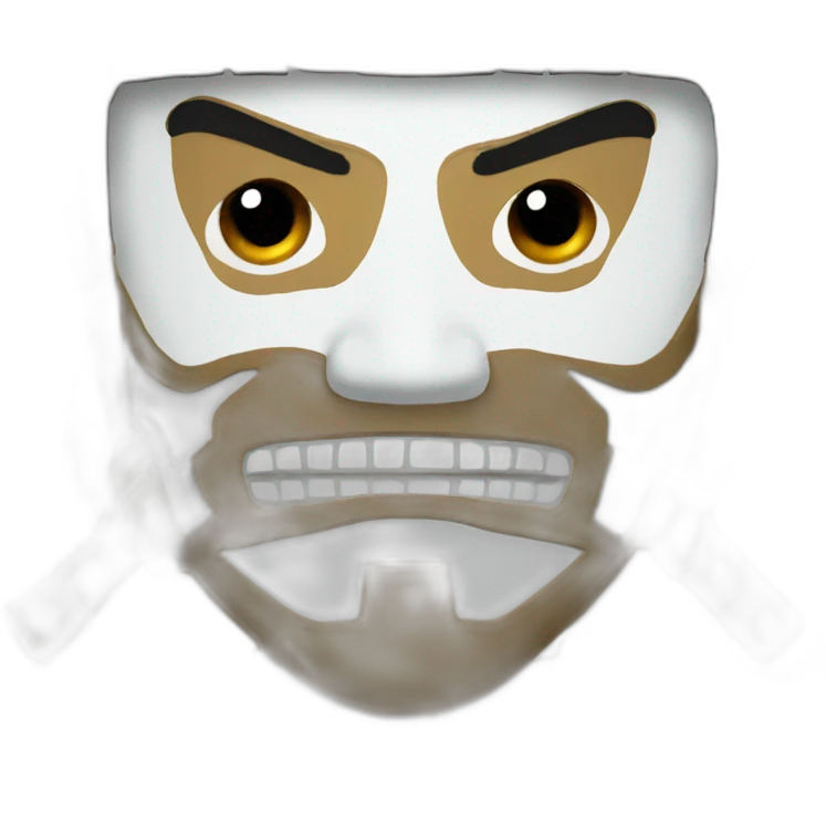 Shogun mask emoji