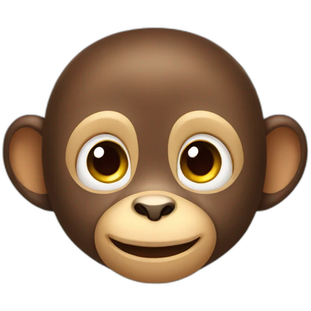Cute Monkey emoji