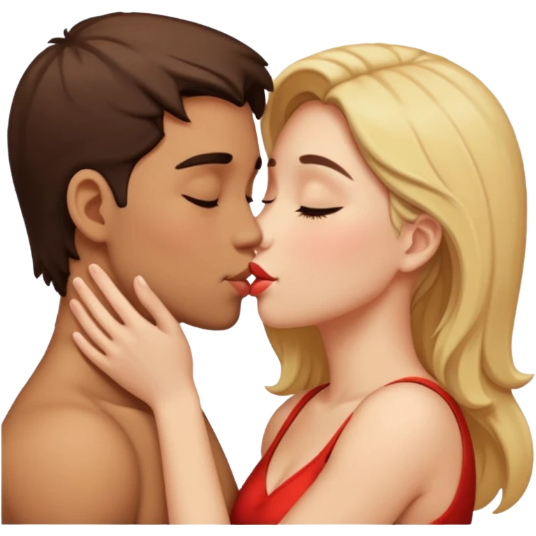 kiss-kiss emoji