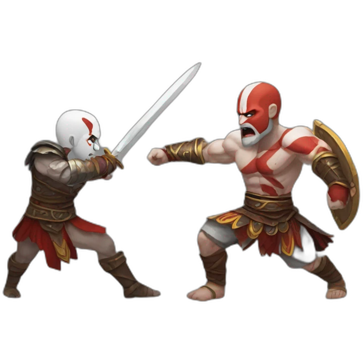 Kratos fight emoji