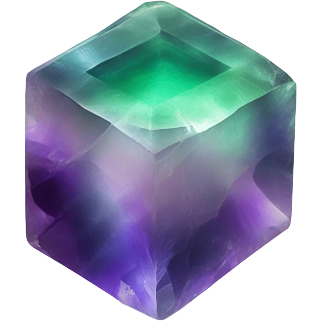 Fluorite crystal emoji