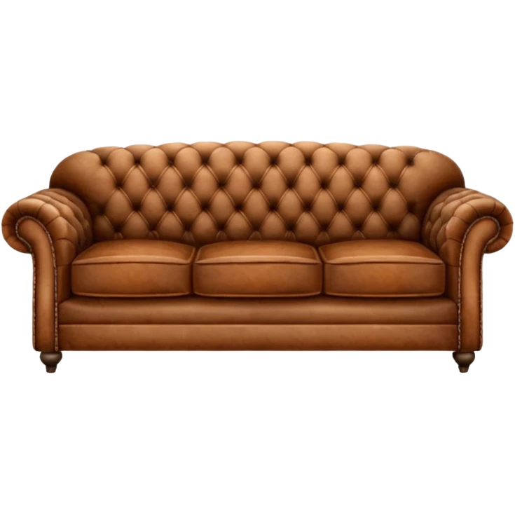 brown lether sofa emoji