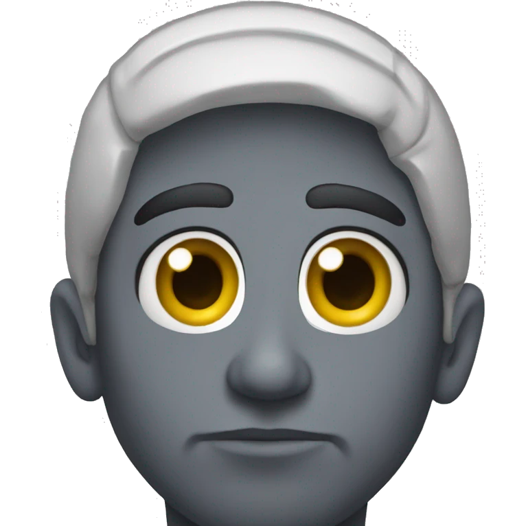 1000 yard stare emoji