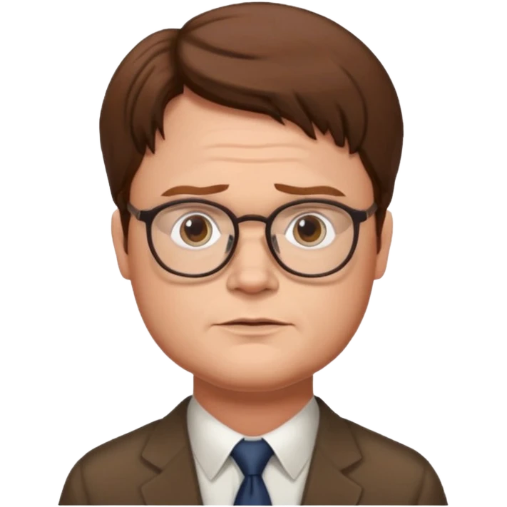 the office Dwight  emoji
