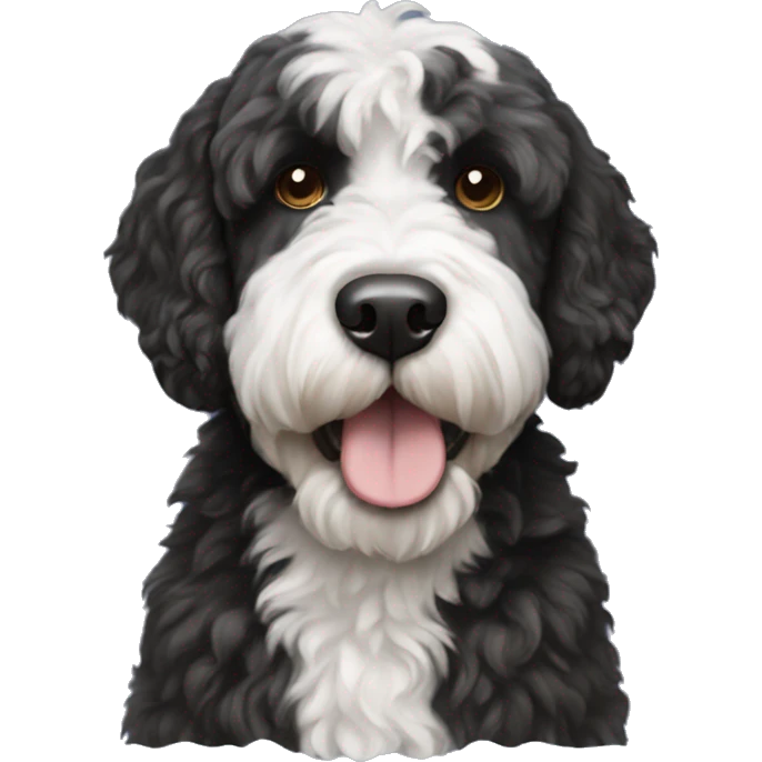 Portuguese water dog emoji