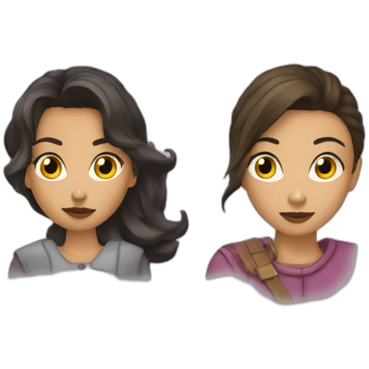Nikita and Finja emoji