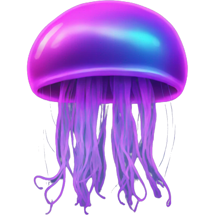 neon jellyfish  emoji