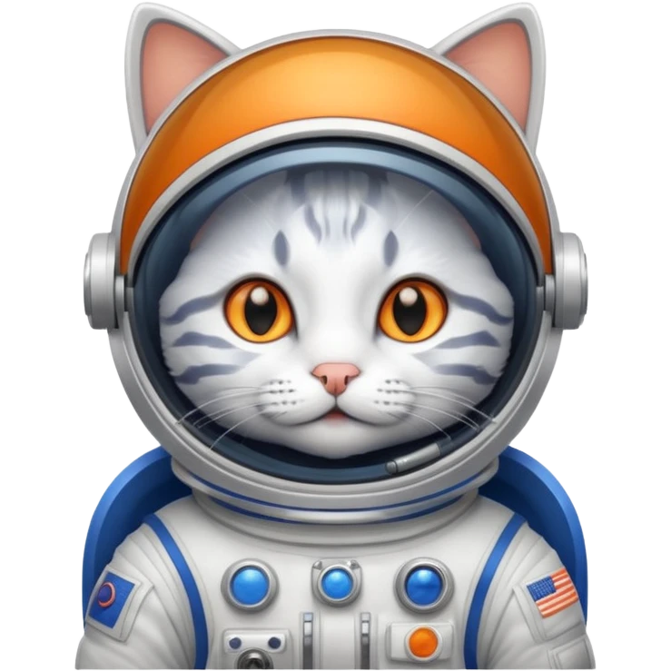 um gato astronauta emoji