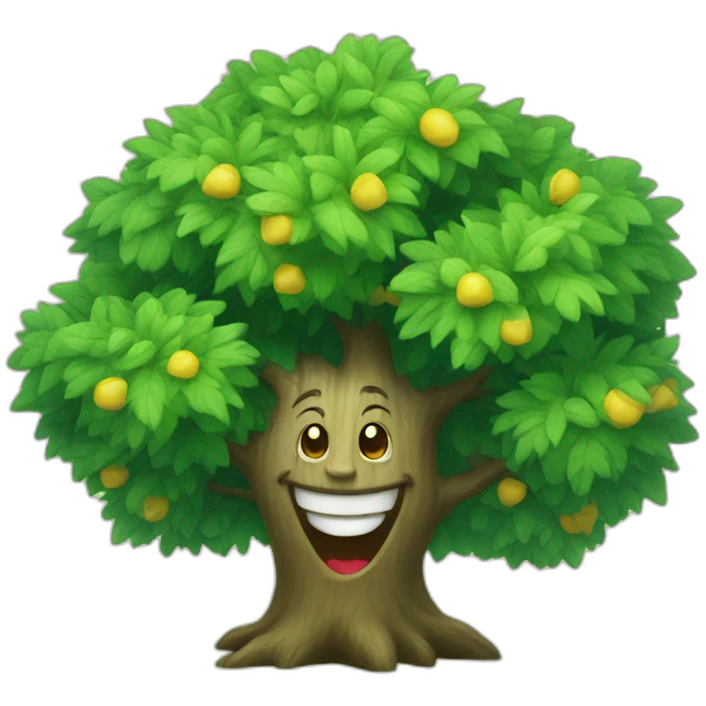 happy-tree emoji