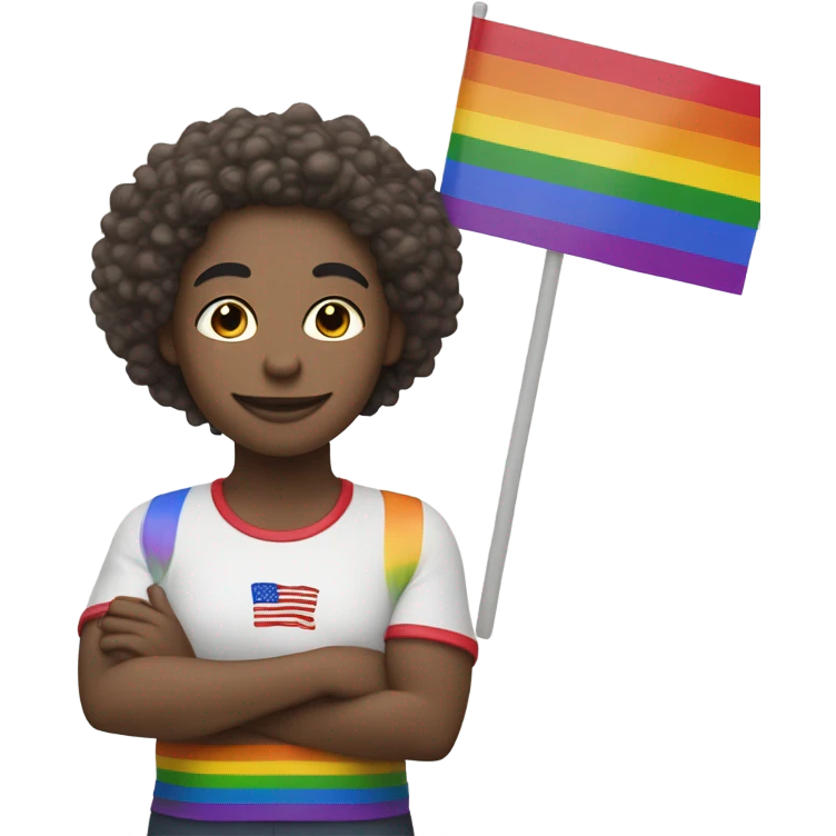 LGBTQ patriot emoji