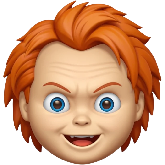 Un emojin de chuky emoji
