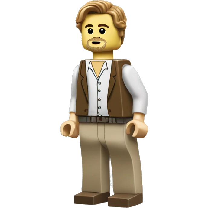 LEONARDO DICAPRIO lego full body emoji
