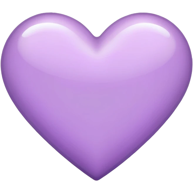 Light Purple Heart  emoji
