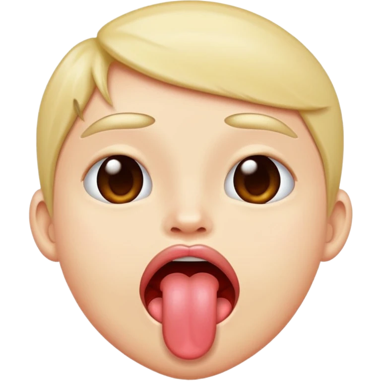 sticking tongue out emoji