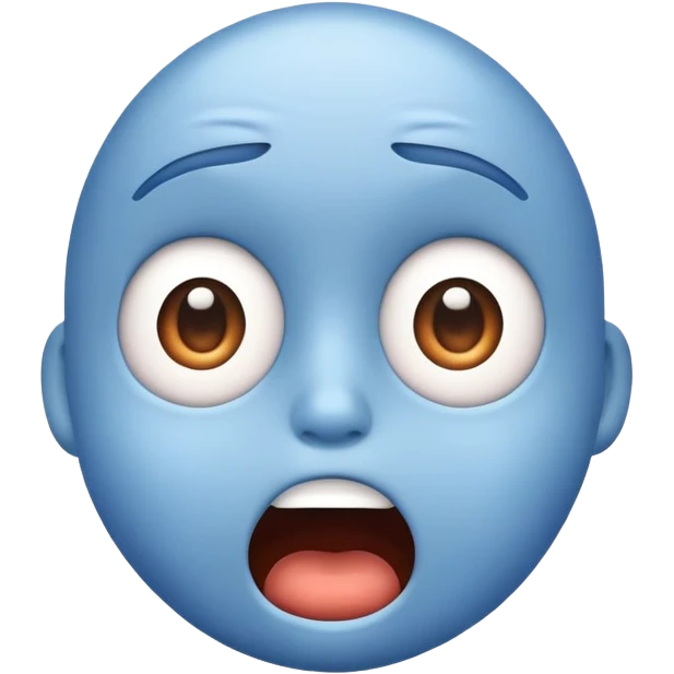 Emoji choking them self emoji