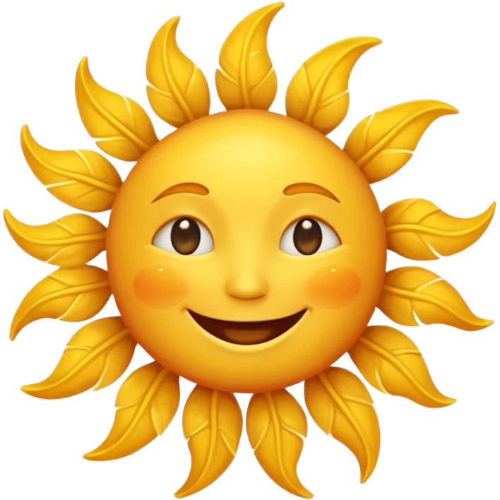 Happy Sun emoji