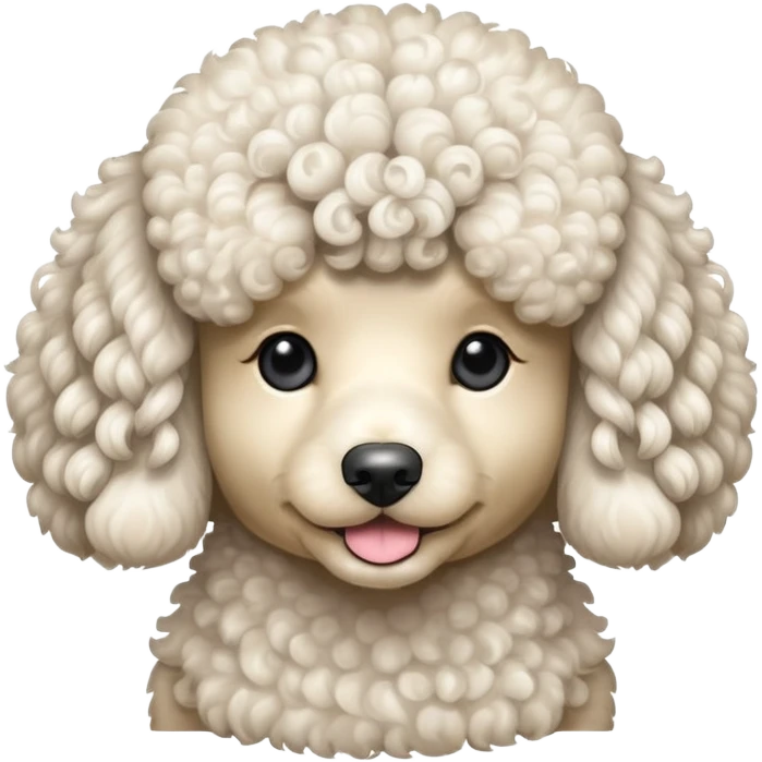 Poodle  emoji
