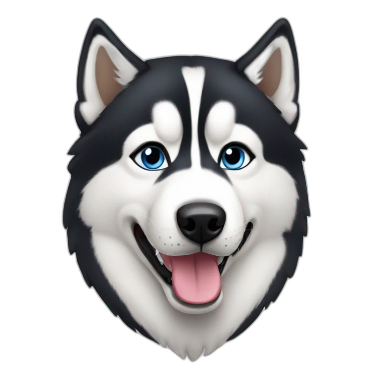 Siberian Husky emoji