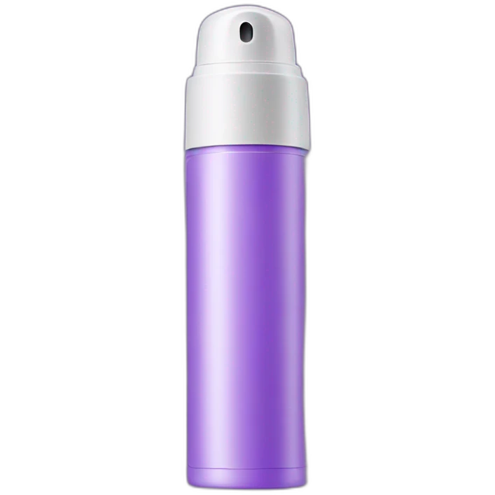purple speed stick deodorant spray  emoji