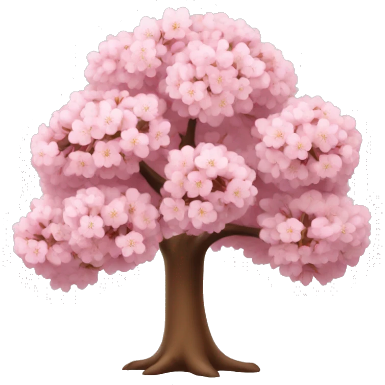 Beautiful cherry tree emoji