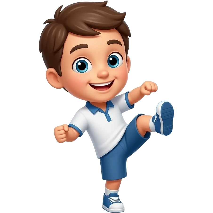 67 is bad! while kicking the 67 kid emoji