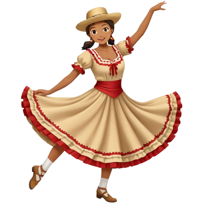 Cinematic Realistic scene of two square dancers in traditional American folk costumes, captured in joyful, coordinated motion with vibrant, rustic lighting that highlights their cultural heritage emoji