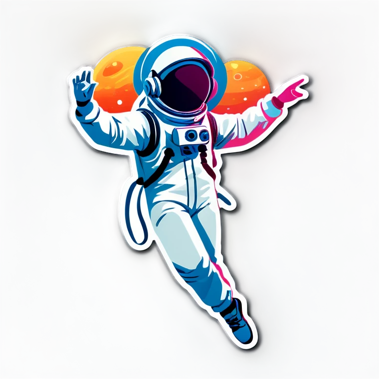 Dancing in space emoji