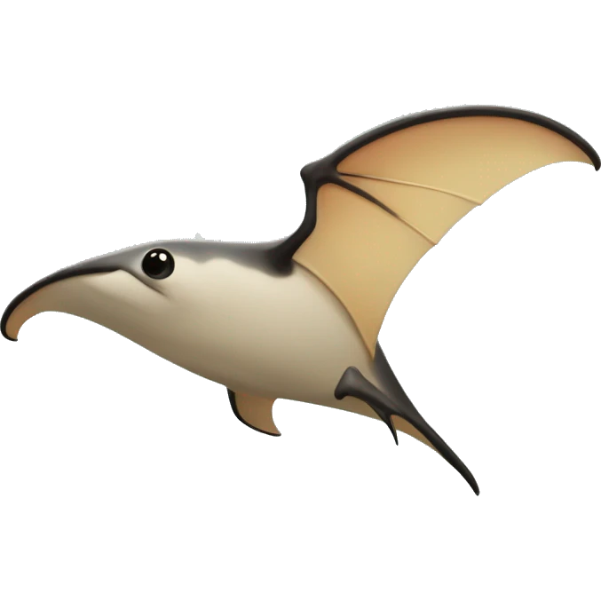 Manta con un colibrí de un color emoji