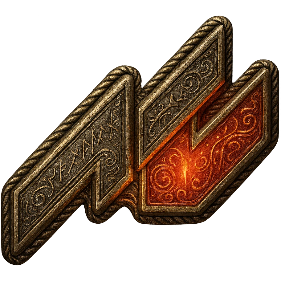 Transform the Assetto Corsa logo into an Elden Ring talisman, an ornate fantasy accessory with metallic and engraved details, emitting a mystical aura, highly detailed, on a transparent background. Maintain the essence of the original logo while giving it a fantasy talisman look. emoji