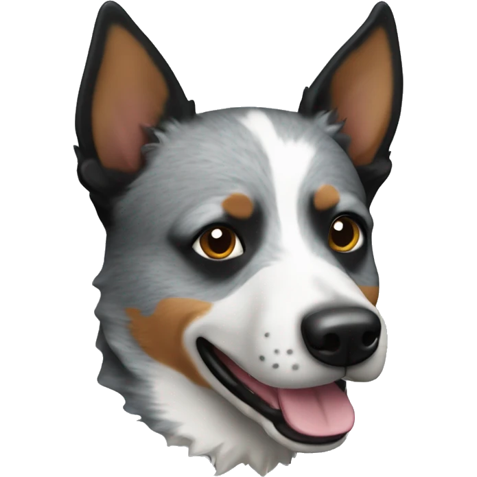 Blue heeler dog emoji