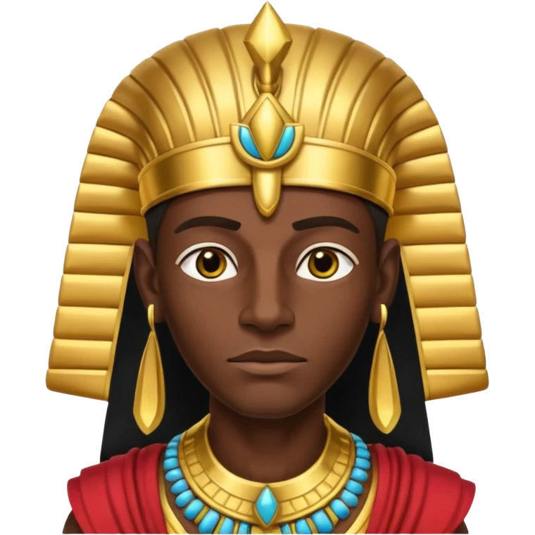 Black pharoah  emoji
