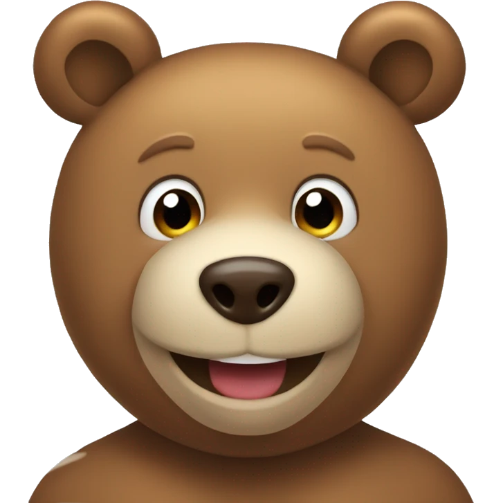i love you bear  emoji