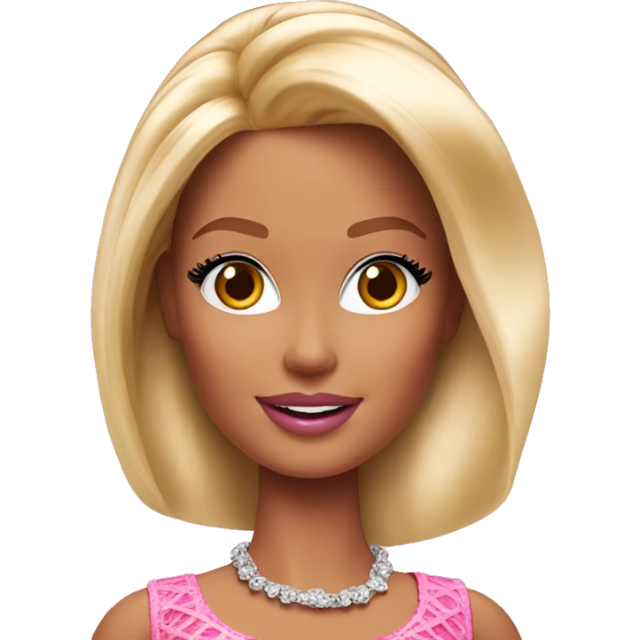 Barbie is selfie emoji
