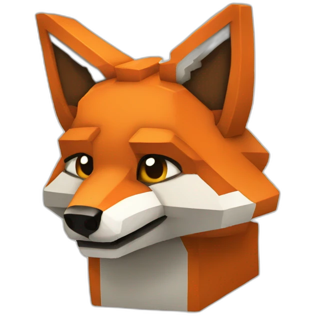 Minecraft Fox emoji