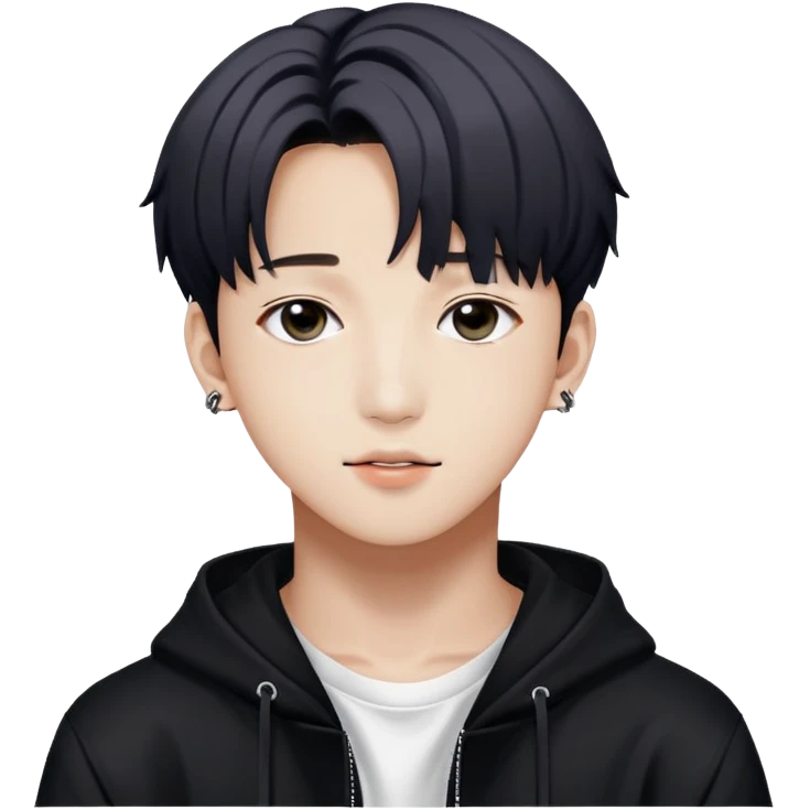 Changbin from Stray Kids, K-pop rapper emoji