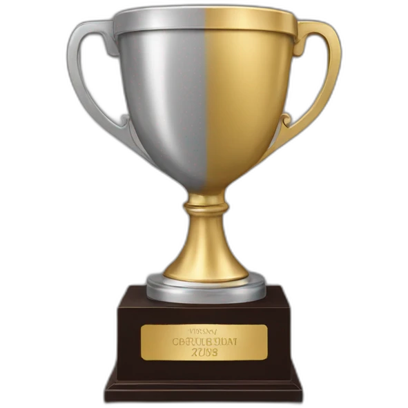 trophy with SBA engraved on it emoji