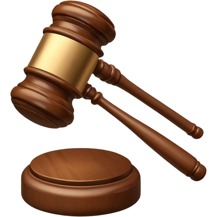 judges gavel emoji