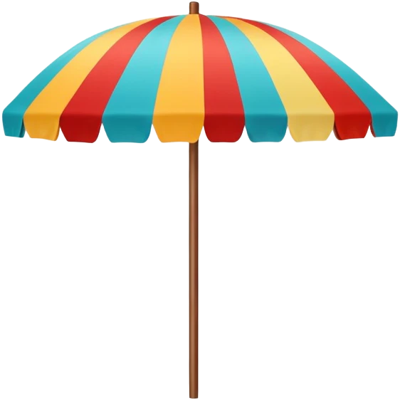 beach umbrella emoji