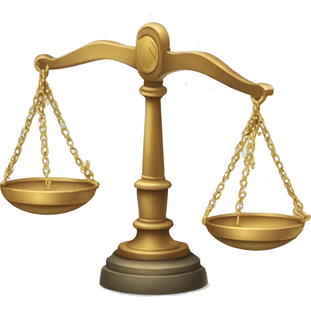 scales of justice emoji