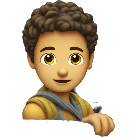 Boy on a car  emoji