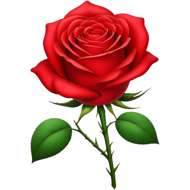 Rose emoji